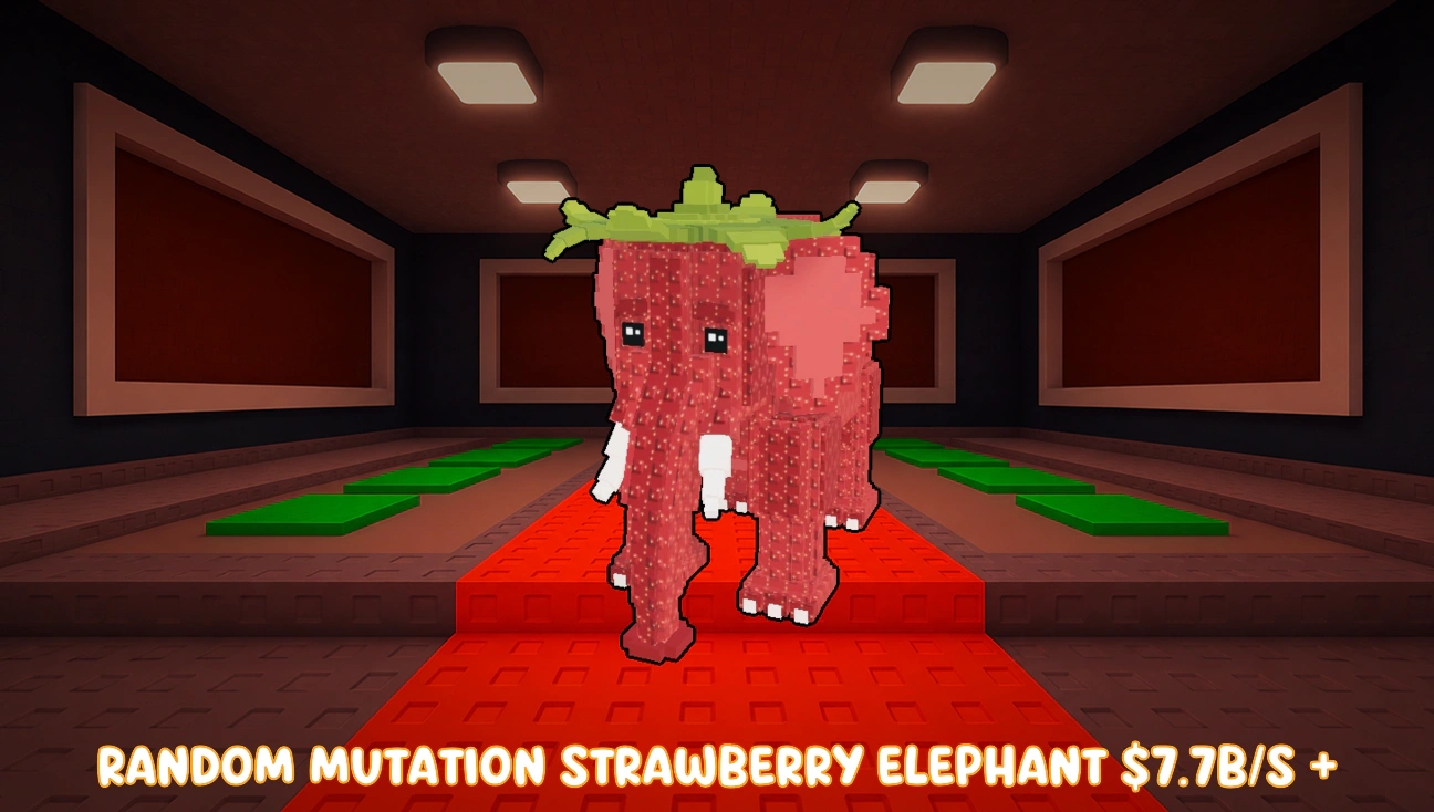 Random Mutation Strawberry Elephant Approx. 7.7B/s artwork
