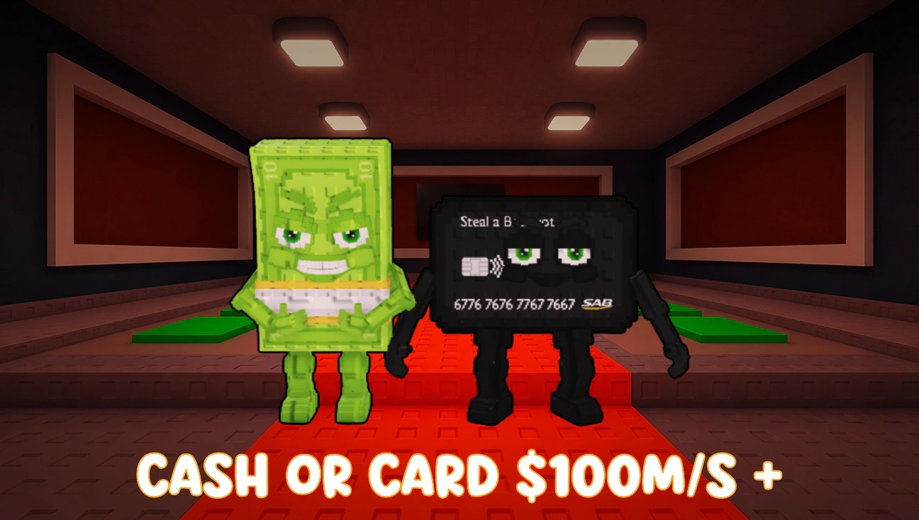 Cash or Card Approx. 100M/s artwork