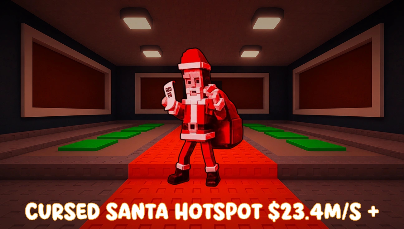 Cursed Santa Hotspot Approx. 23.4M/s artwork