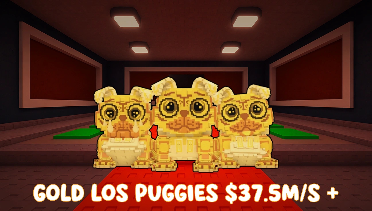 Gold Los Puggies Approx. 37.5M/s artwork