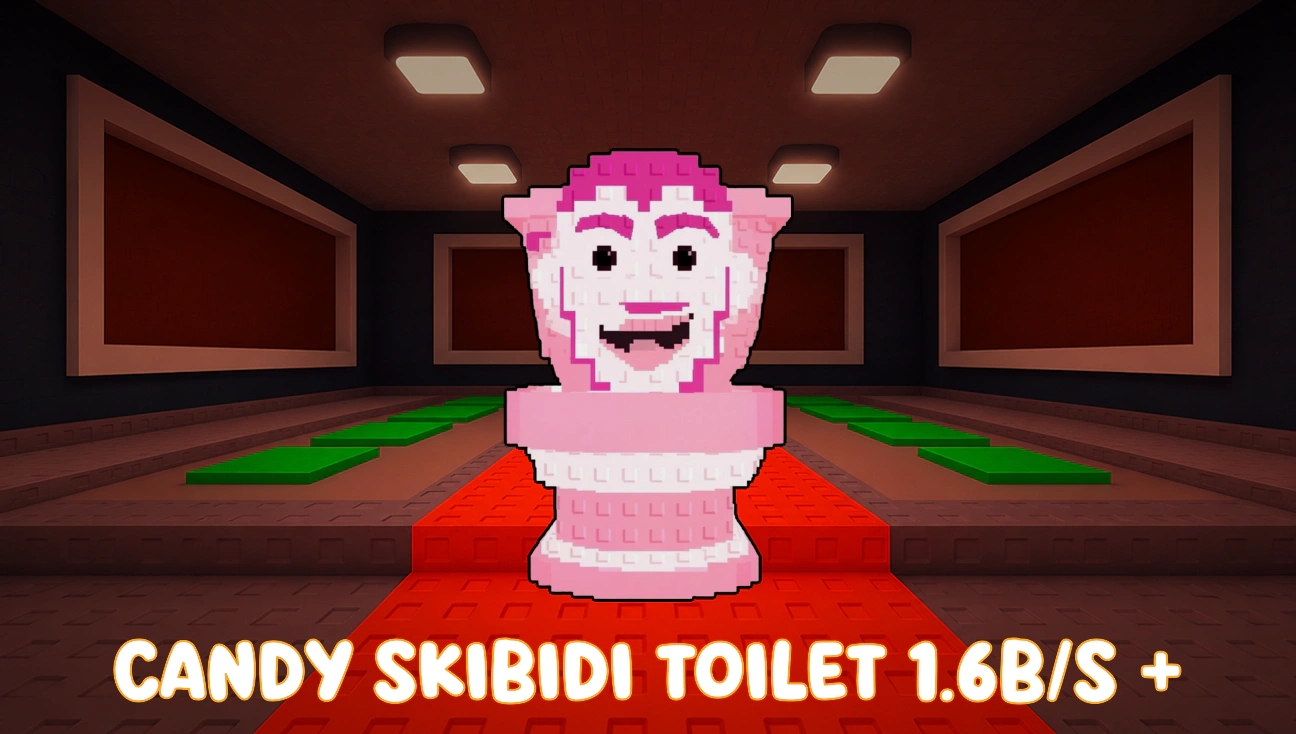 Candy Skibidi Toilet Approx. 1.6B/s artwork