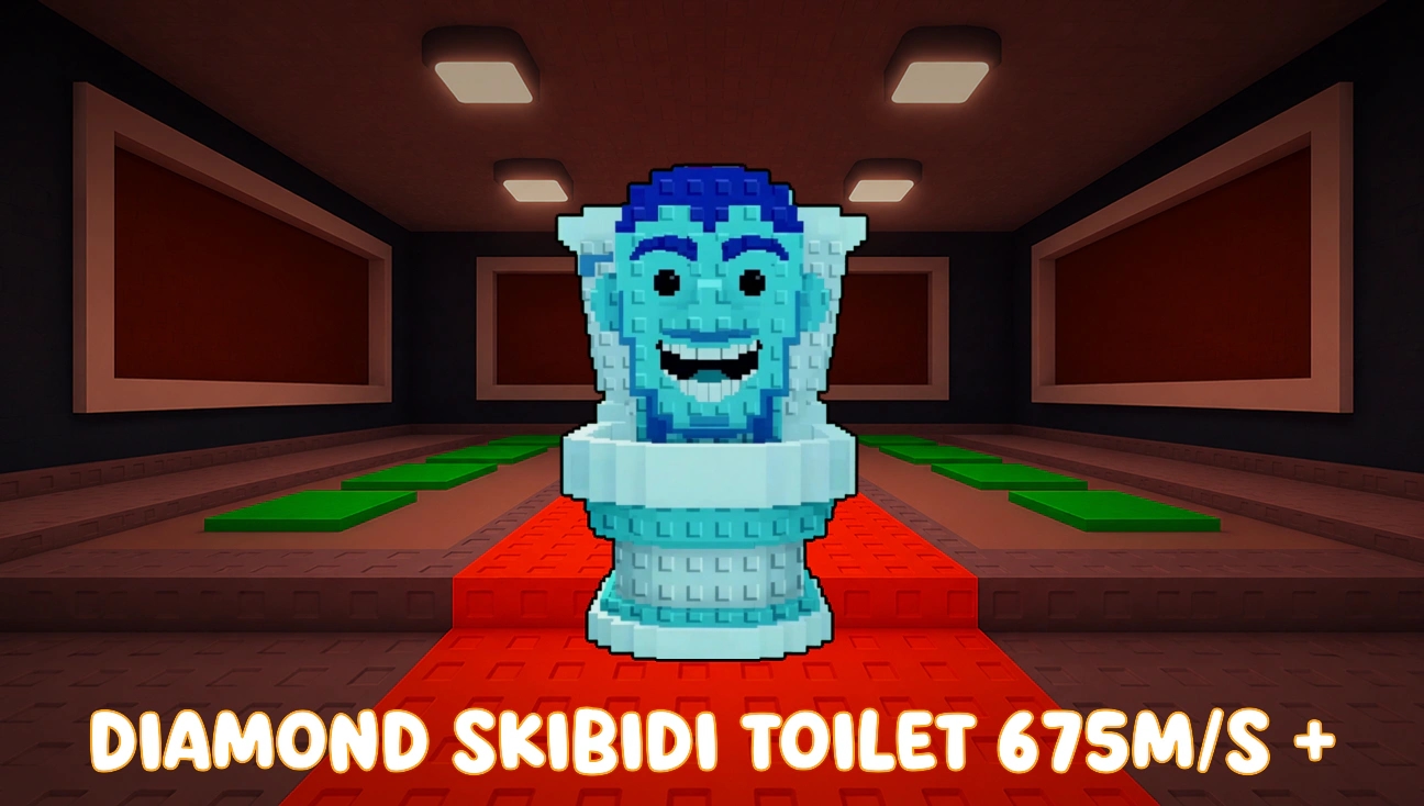 Diamond Skibidi Toilet Approx. 675M/s artwork