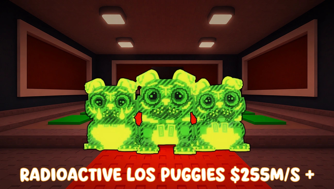 Radioactive Los Puggies Approx. 255M/s artwork