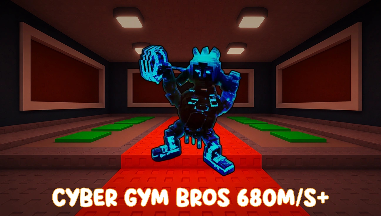 CYBER Gym Bros Approx. 680M/s artwork