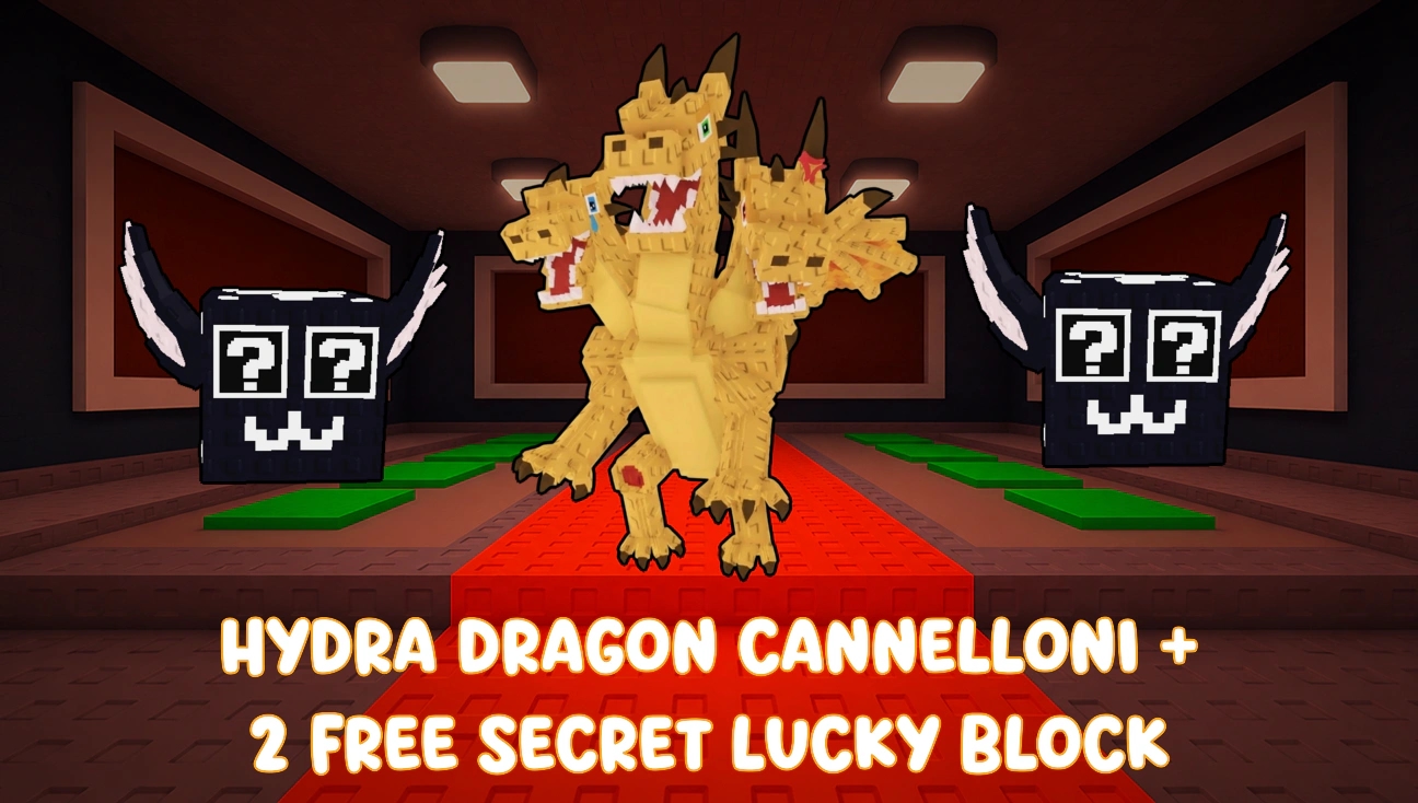 Hydra Dragon Cannelloni + 2 Free Secret Lucky Block artwork