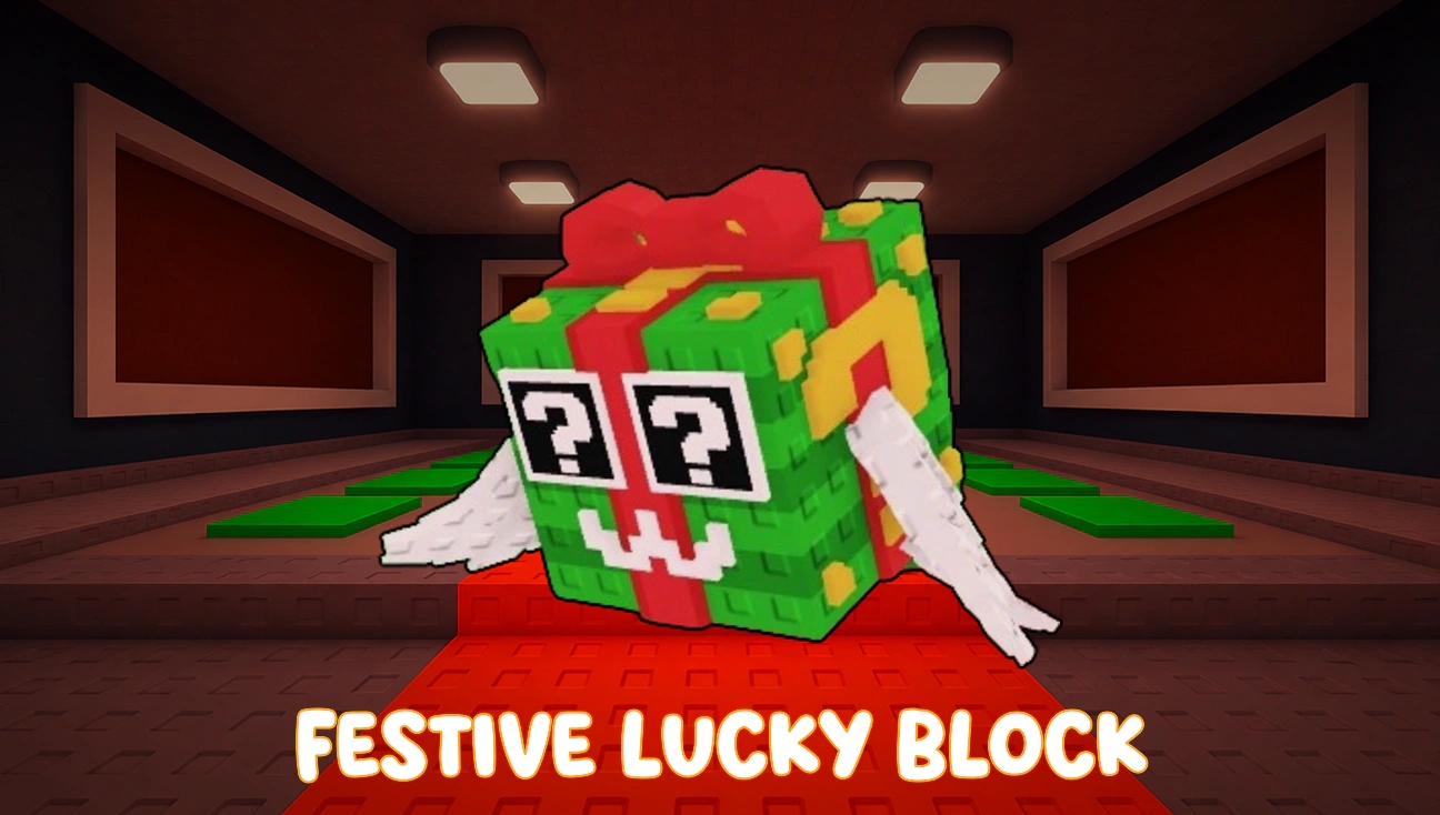 Festive Lucky Block artwork