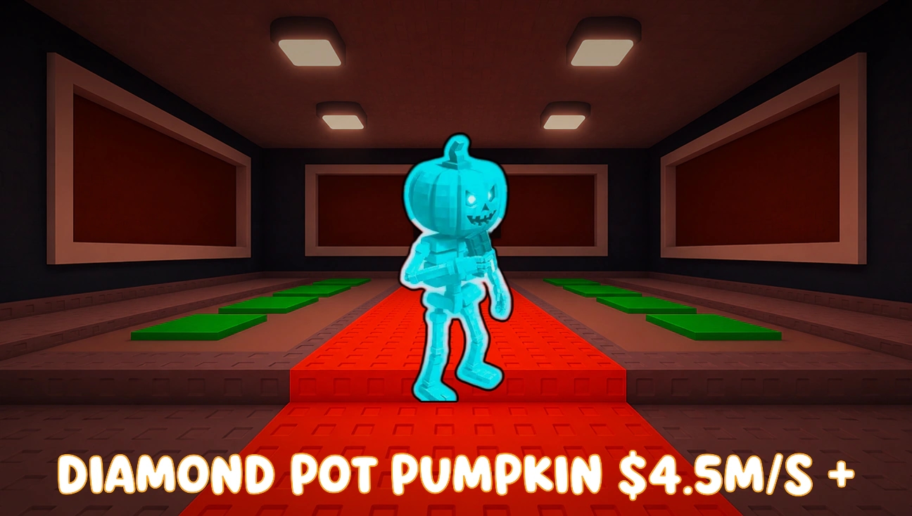 Diamond Pot Pumpkin $4.5M/s + artwork