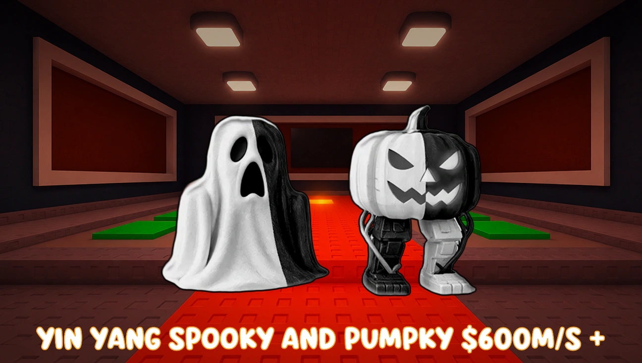 Yin Yang Spooky And Pumpky Approx. 600M/s artwork