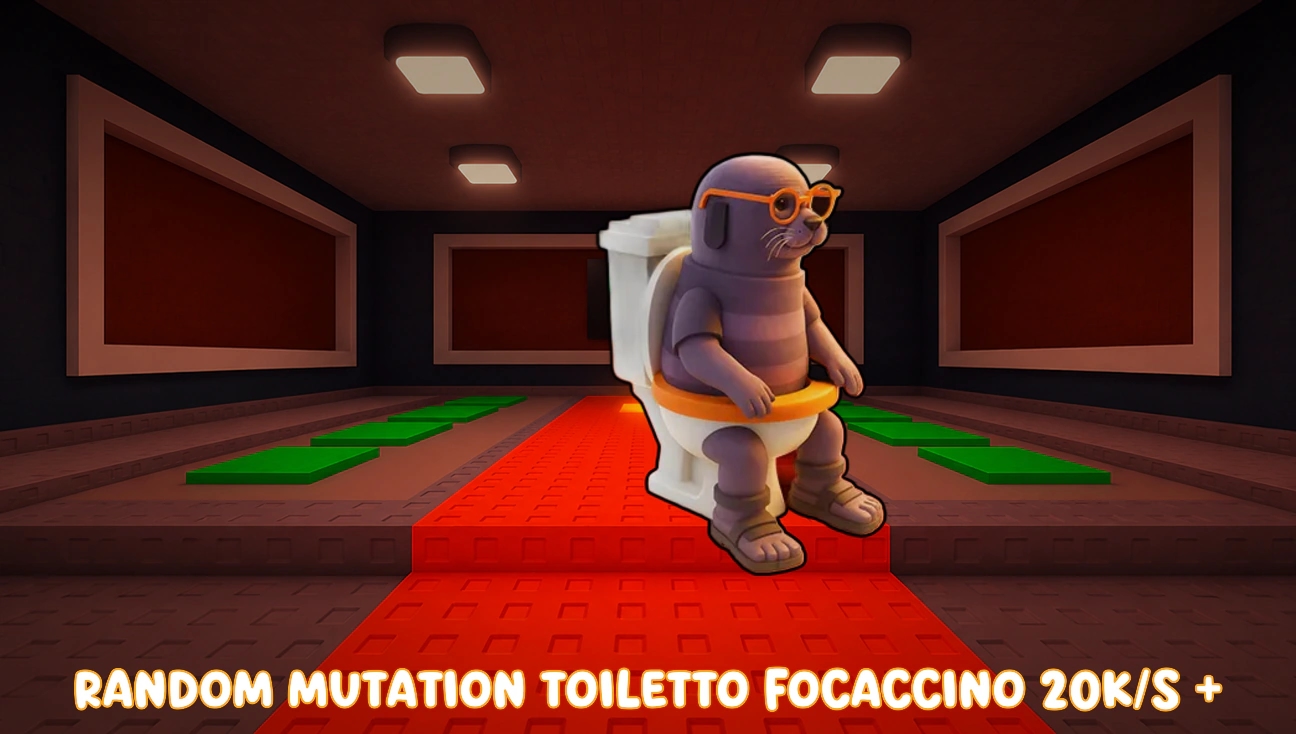 Random Mutation Toiletto Focaccino Approx. 20K/s artwork