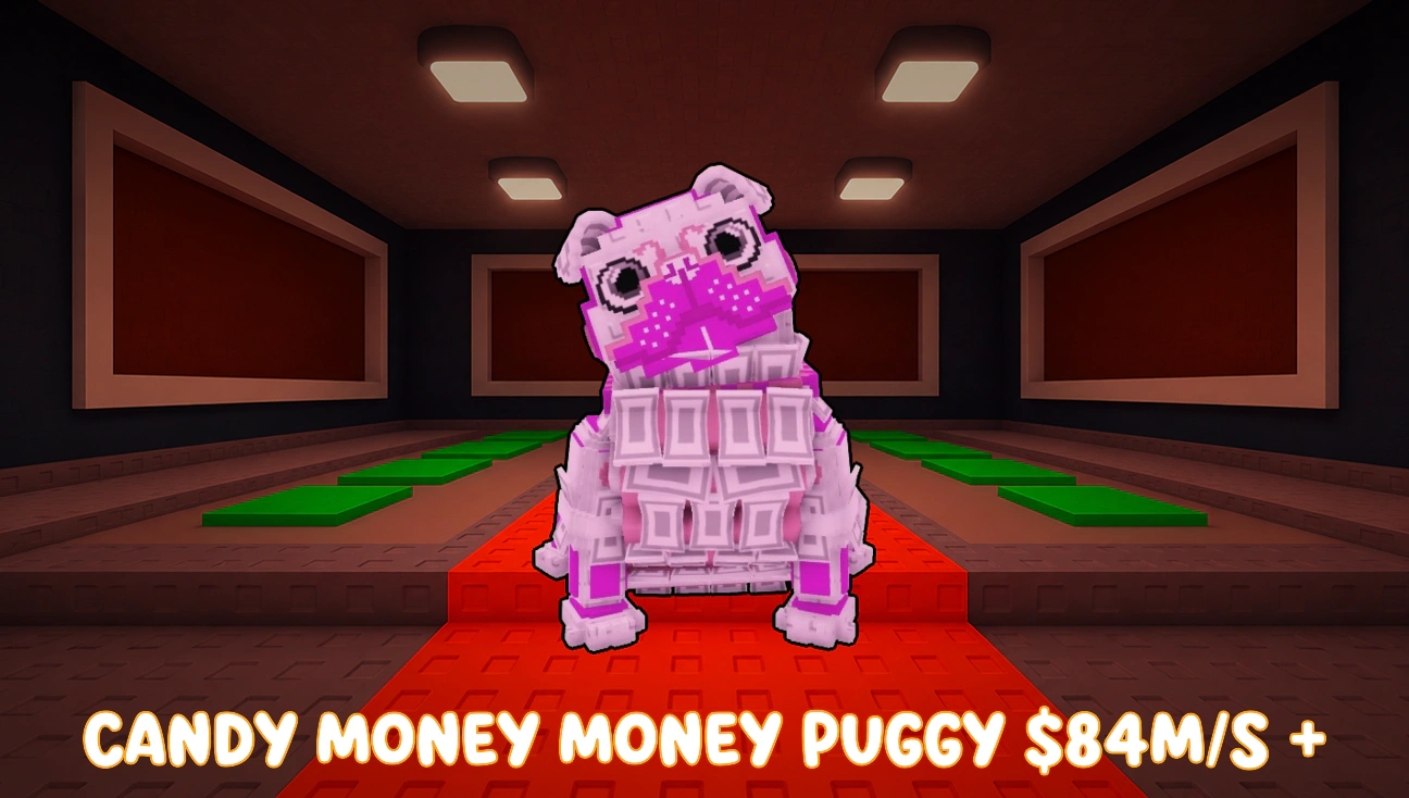 Candy Money Money Puggy Approx. 84M/s artwork