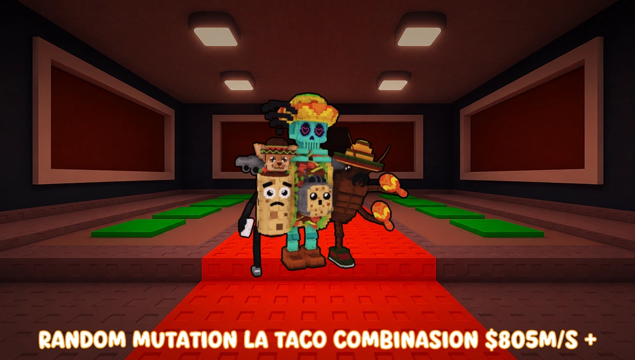 Random Mutation La Taco Combinasion Approx. 805M/s artwork