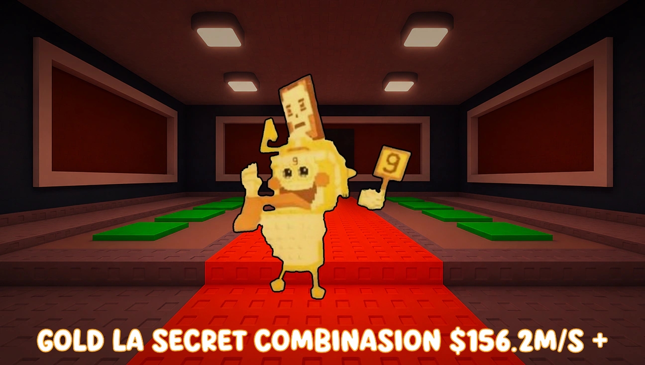 Gold La Secret Combinasion Approx. 156.2M/s artwork