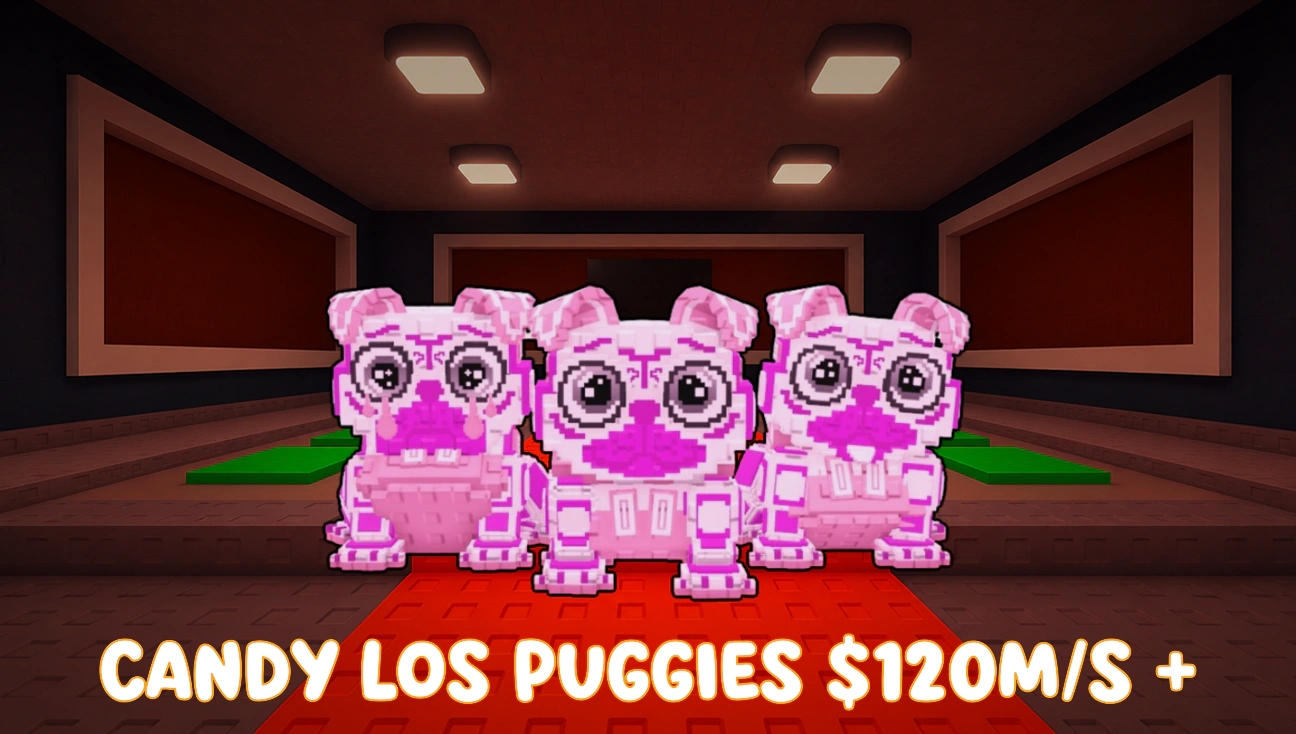 Candy Los Puggies $120M/s + artwork