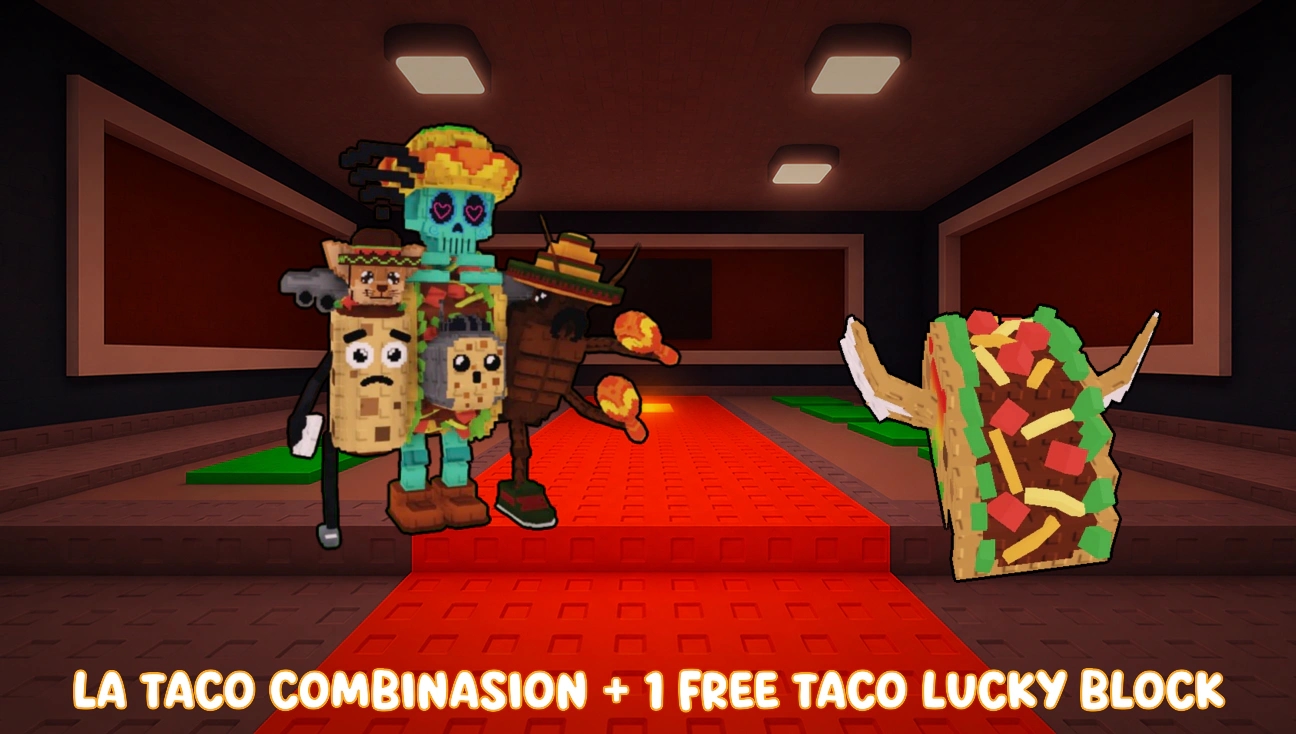 La Taco Combinasion + 1 Free Taco Lucky Block artwork