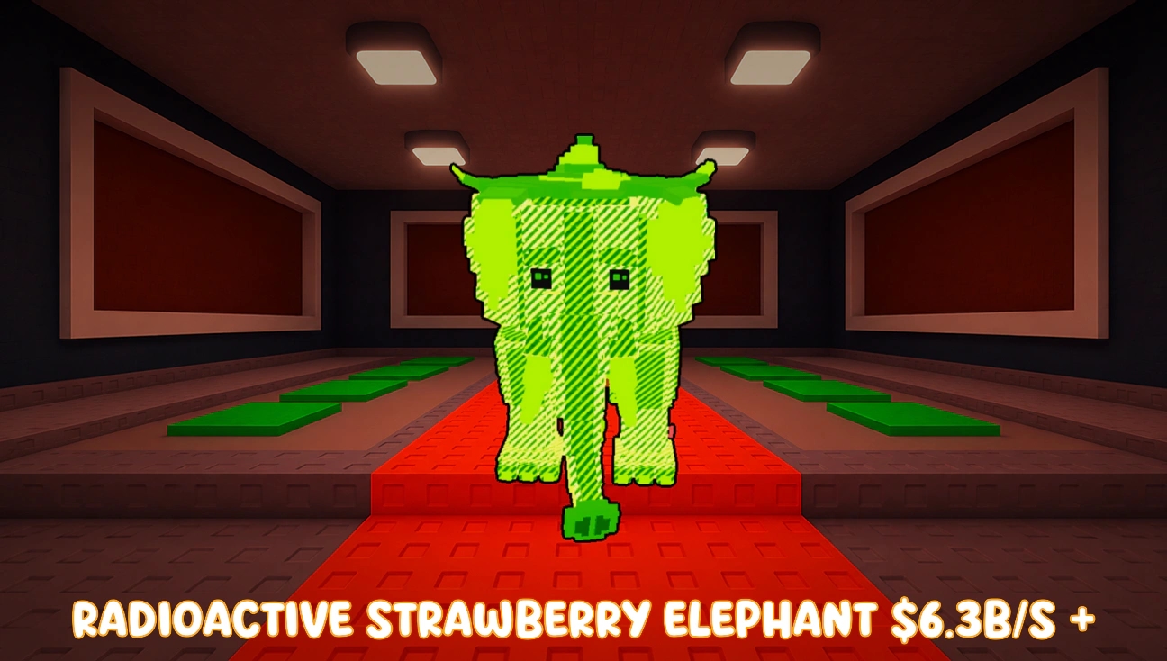 Radioactive Strawberry Elephant Approx. 6.3B/s artwork