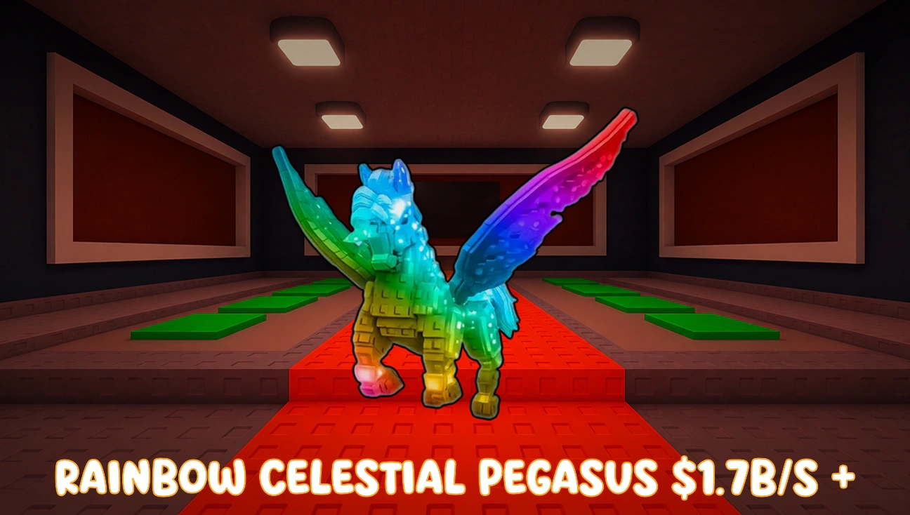 Rainbow Celestial Pegasus Approx. 1.7B/s artwork