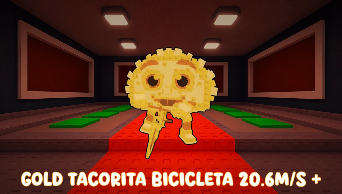 Gold Tacorita Bicicleta Approx. 20.6M/s artwork