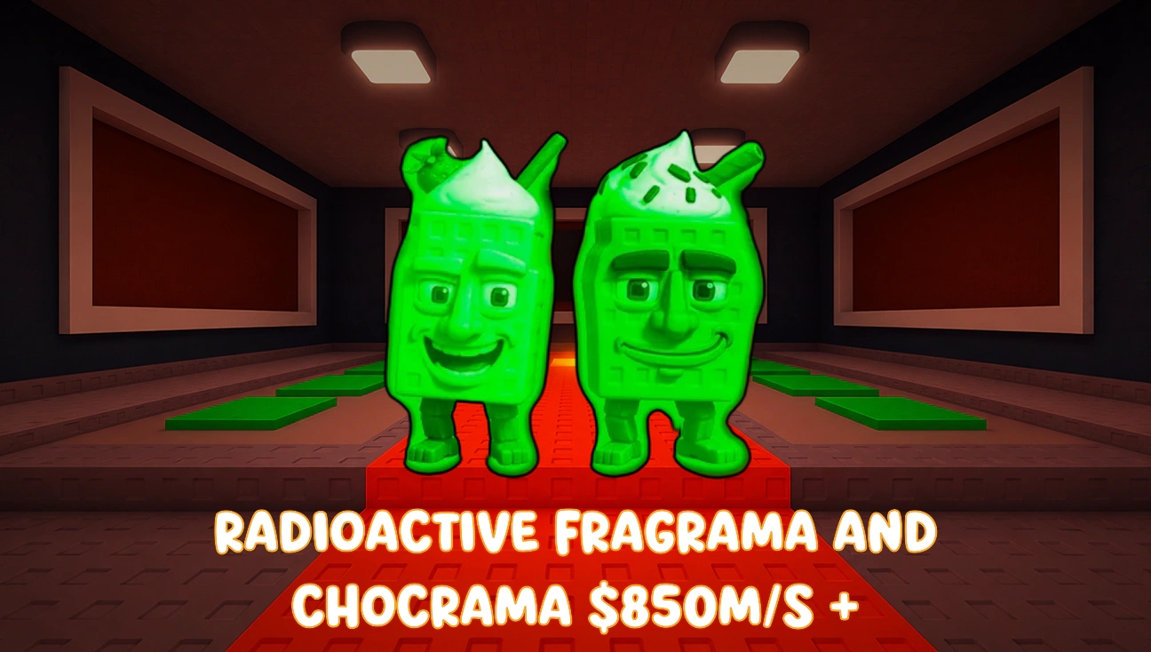 Radioactive Fragrama and Chocrama Approx. 850M/s artwork