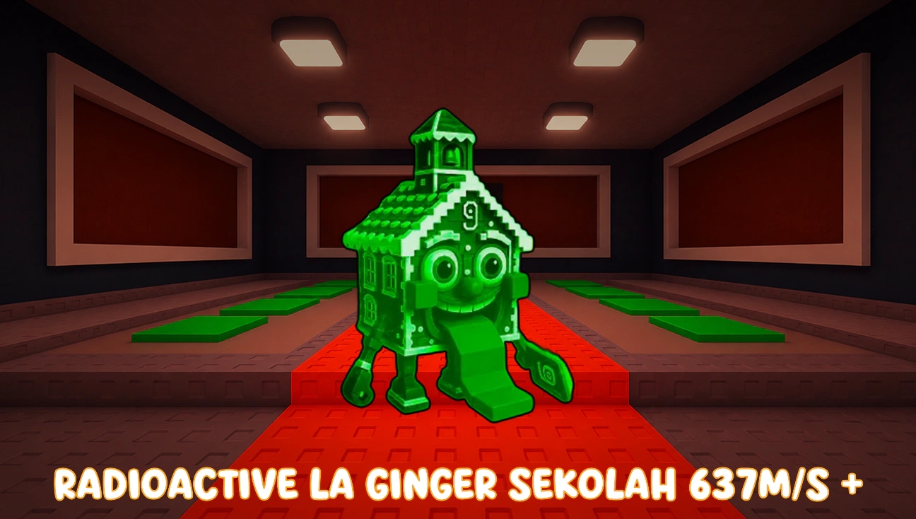 Radioactive La Ginger Sekolah Approx. 637M/s artwork