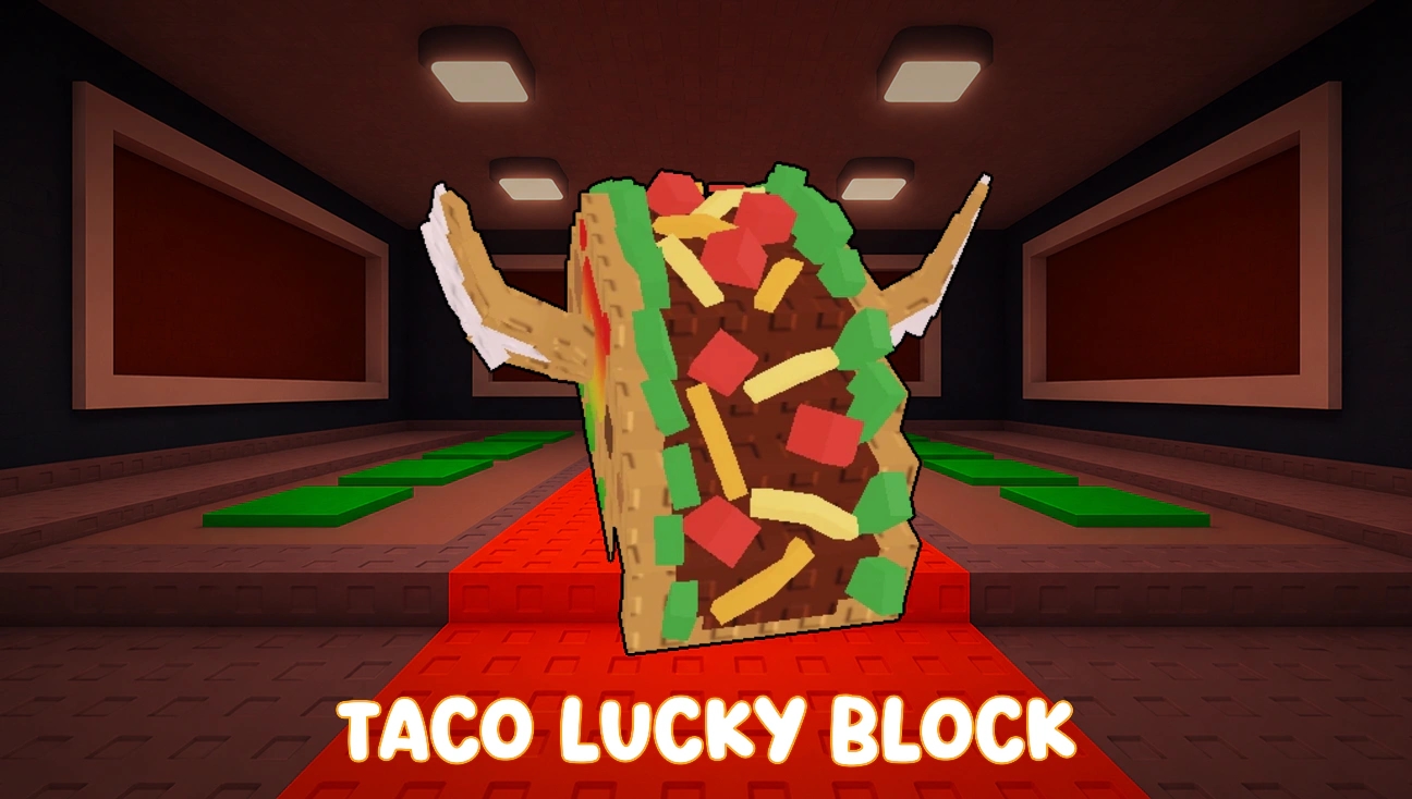 Taco Lucky Block artwork