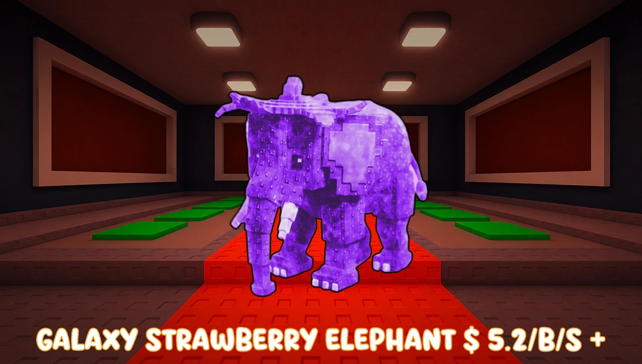 Galaxy Strawberry Elephant Approx. 5.2B/s artwork