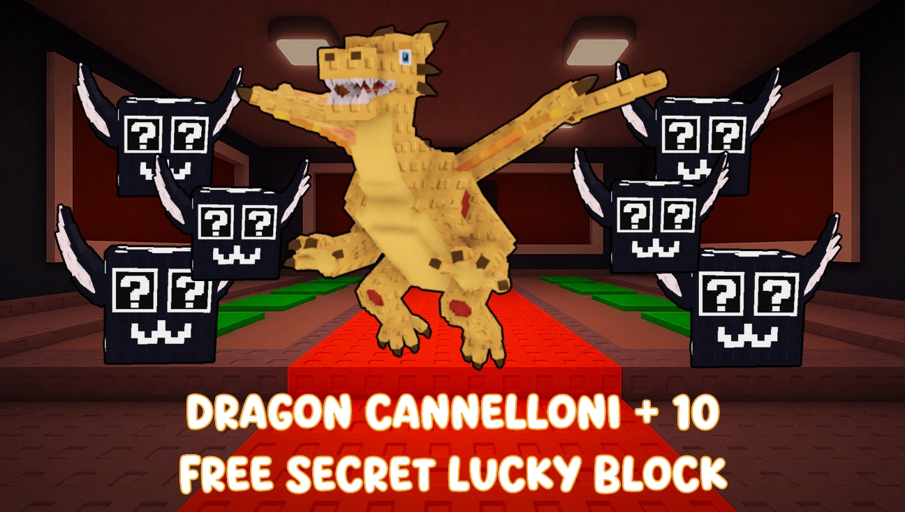 Dragon Cannelloni + 10 Free Secret Lucky Block artwork