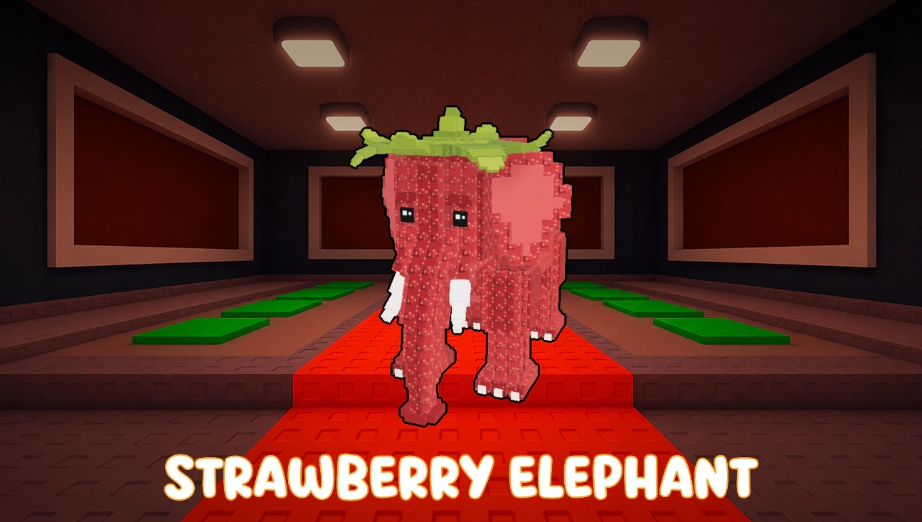 Strawberry Elephant artwork
