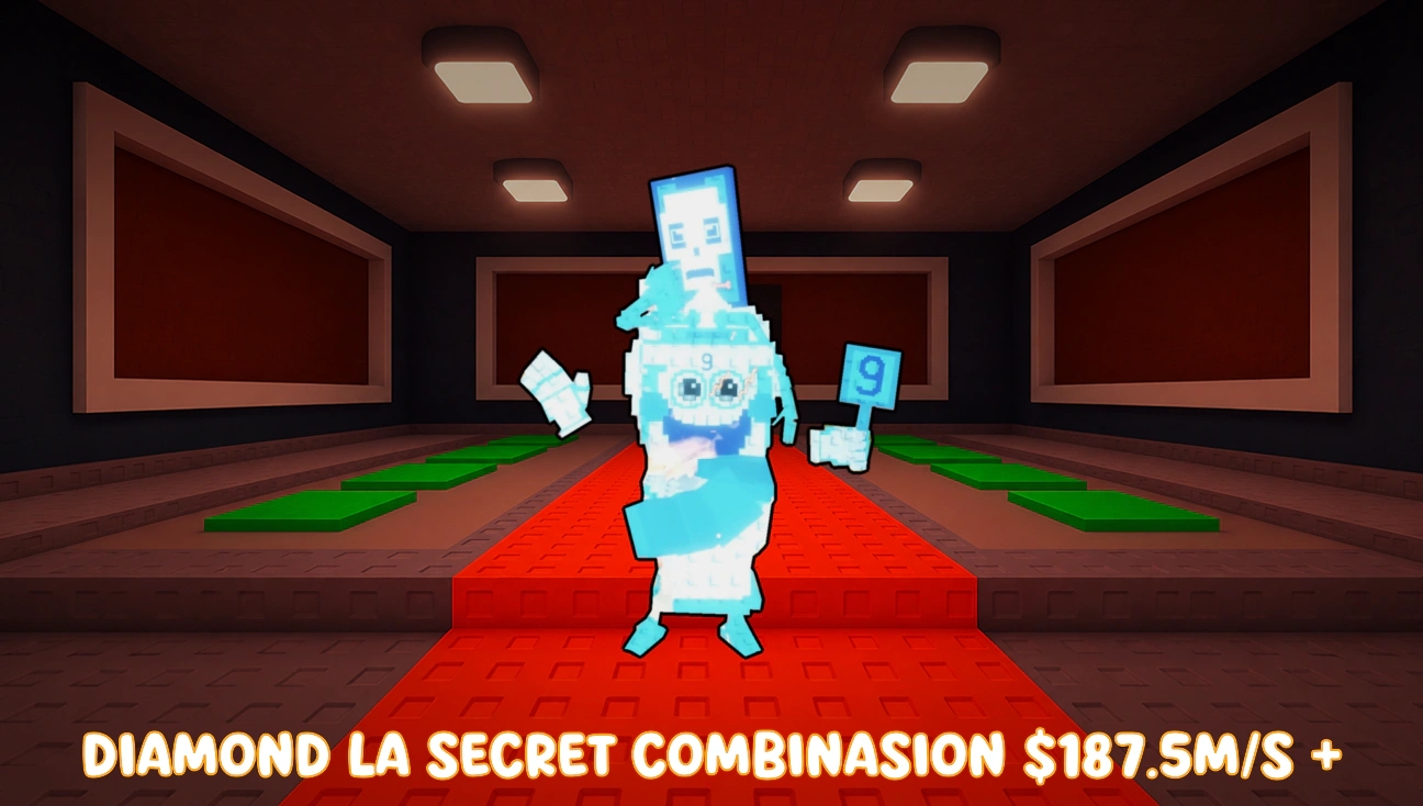 Diamond La Secret Combinasion Approx. 187.5M/s artwork