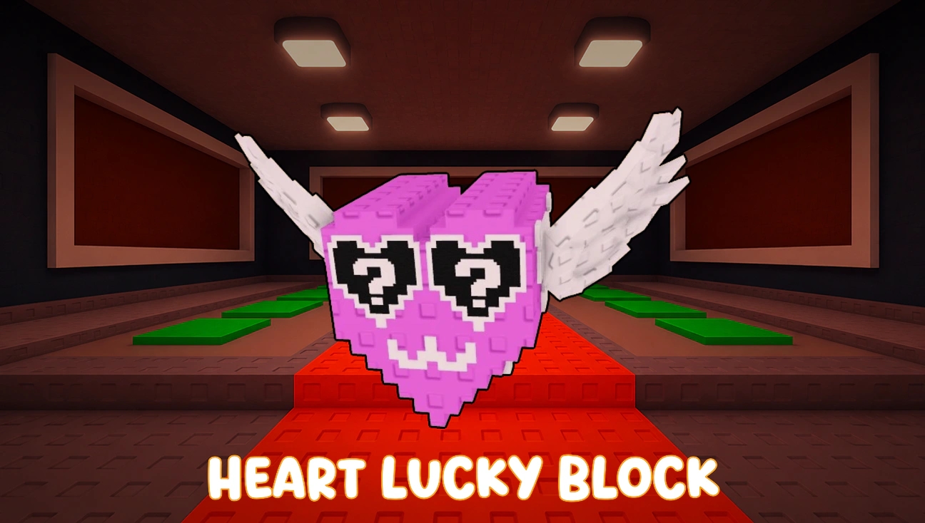 Heart Lucky Block artwork