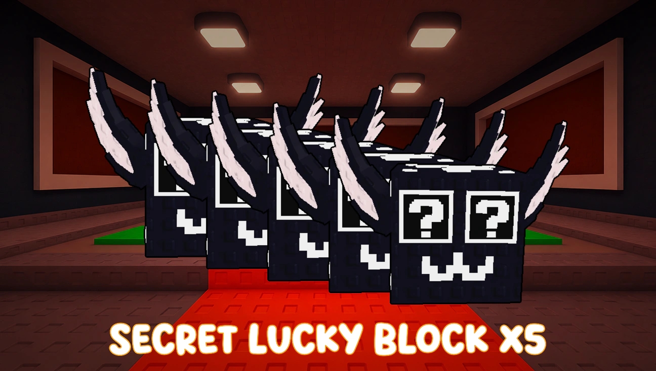 x5 Secret Lucky Block artwork