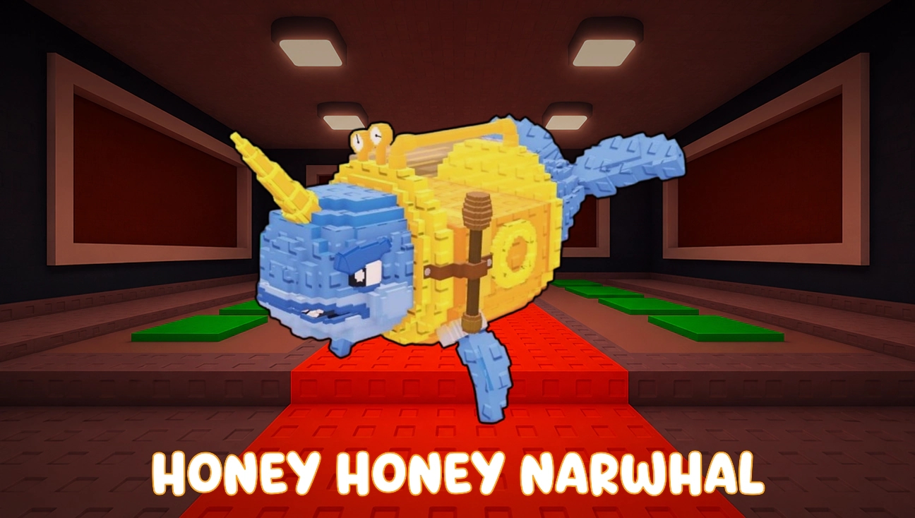 Honey Honey Narwhal artwork
