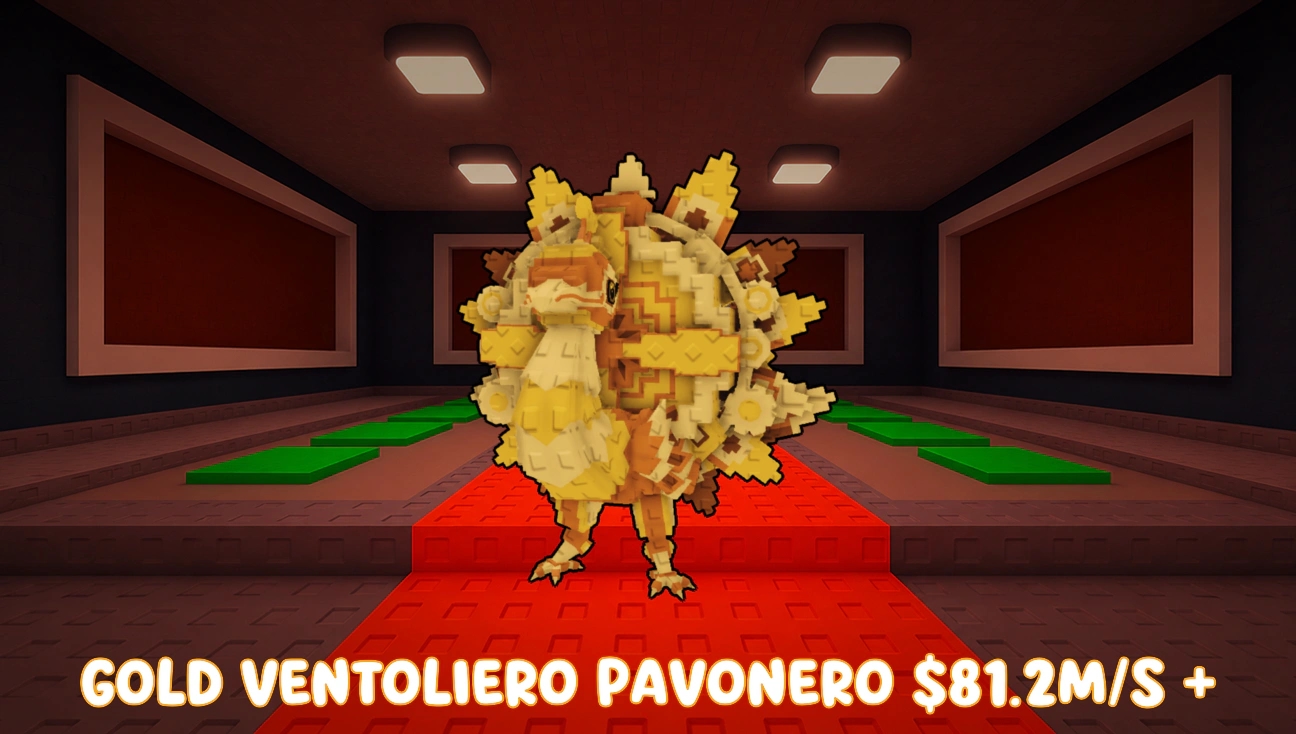 Gold Ventoliero Pavonero Approx. 81.2M/s artwork