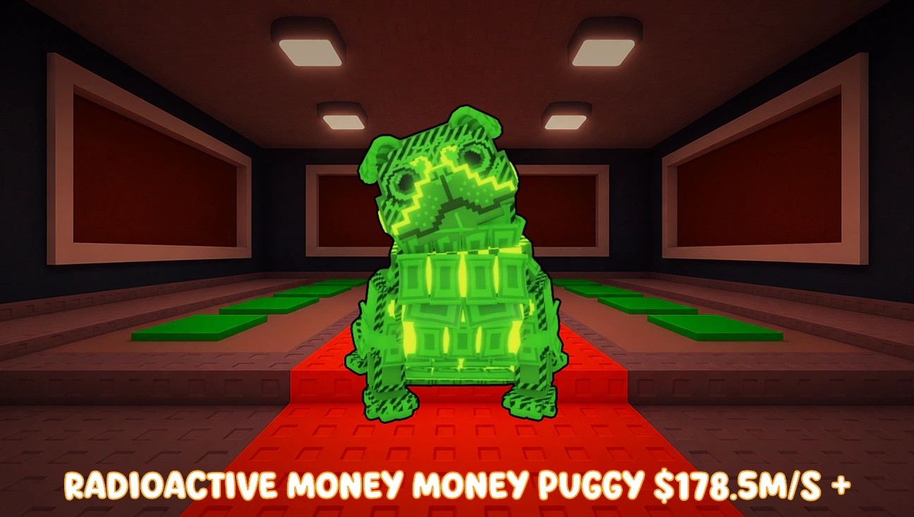 Radioactive Money Money Puggy Approx. 178.5M/s artwork