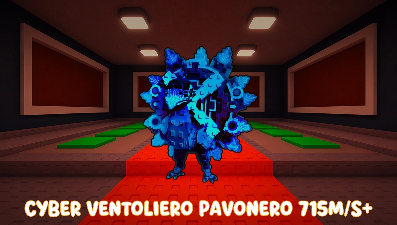 CYBER Ventoliero Pavonero Approx. 715M/s artwork