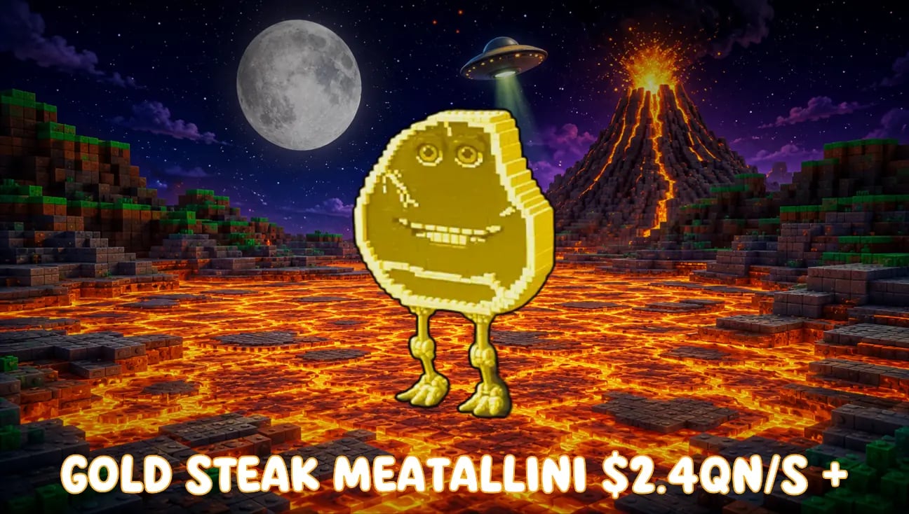 Gold Steak Meatallini $2.4Qn/s + artwork