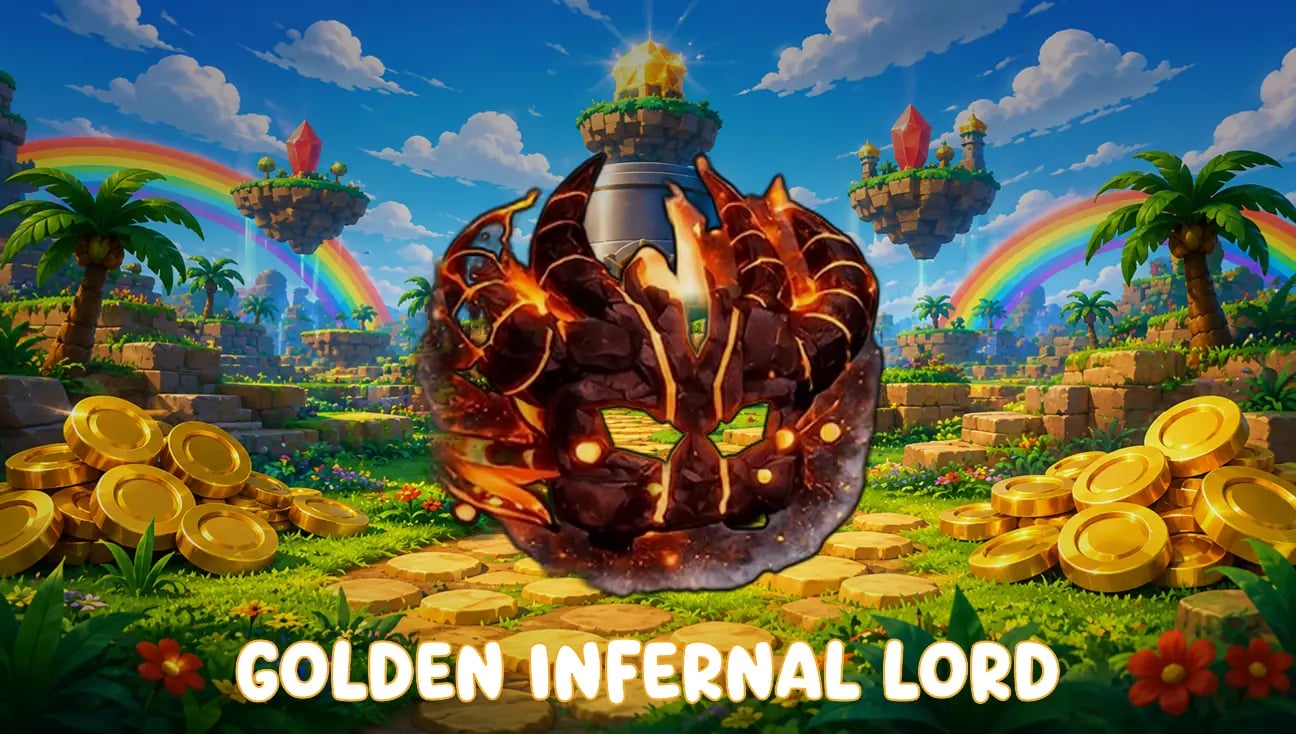 Golden Infernal Lord artwork