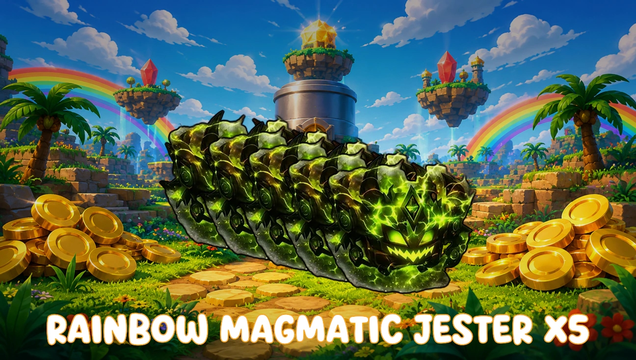 x5 Rainbow Magmatic Jester artwork