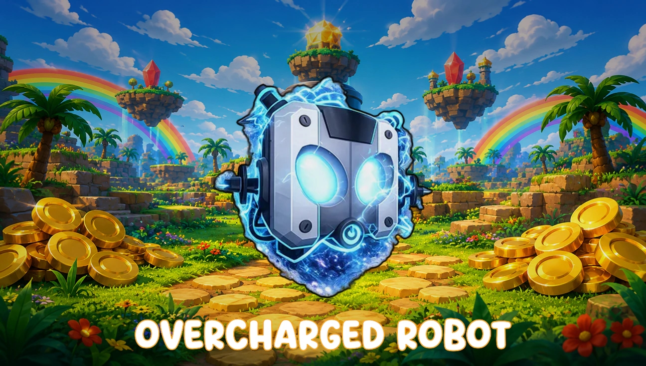Overcharged Robot artwork