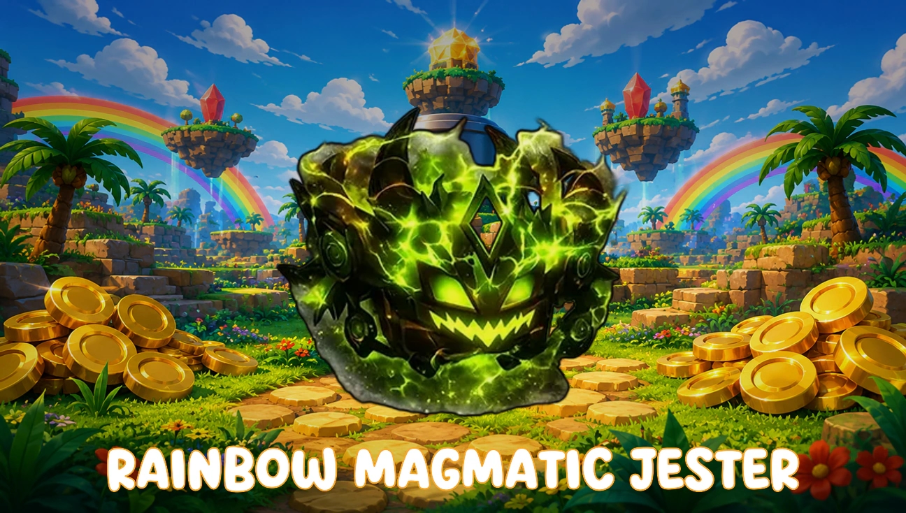 Rainbow Magmatic Jester artwork
