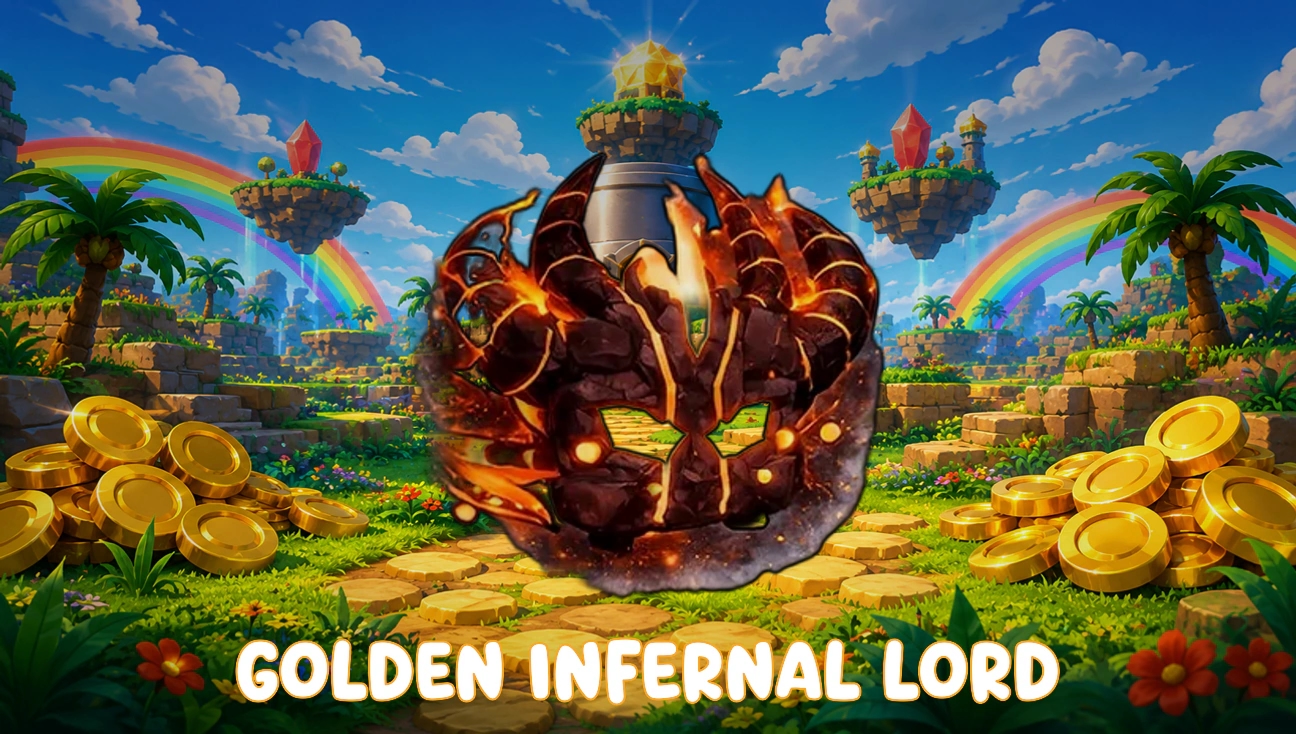 Golden Infernal Lord artwork