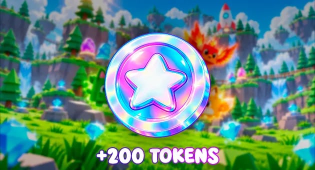 +200 Tokens artwork