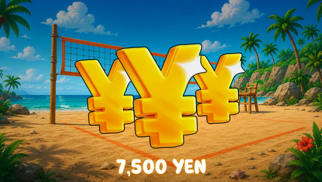 7,500 Yen artwork
