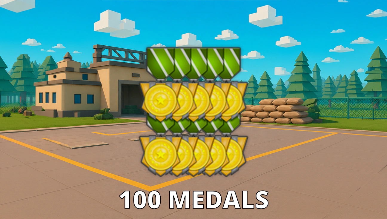 100 Medals artwork