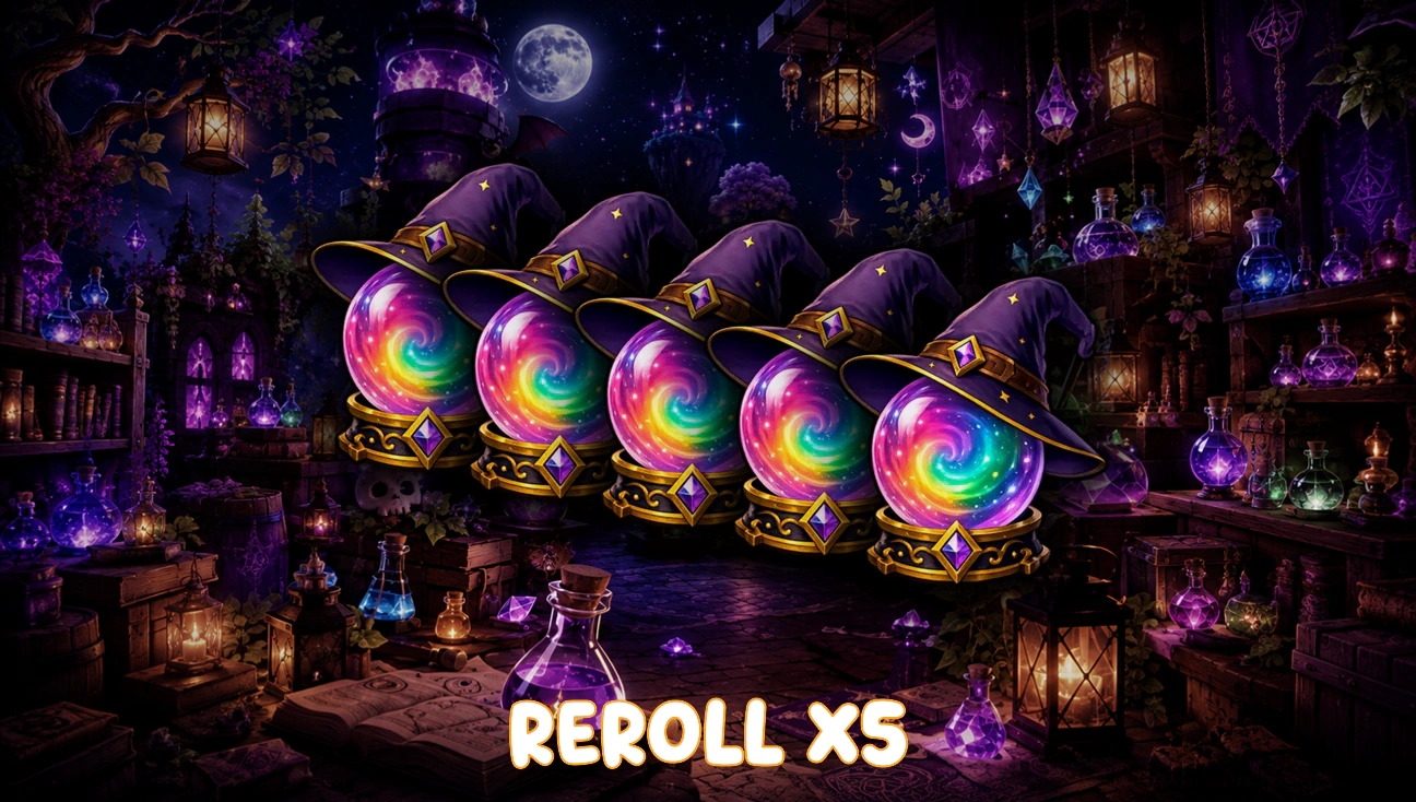 5 Reroll artwork