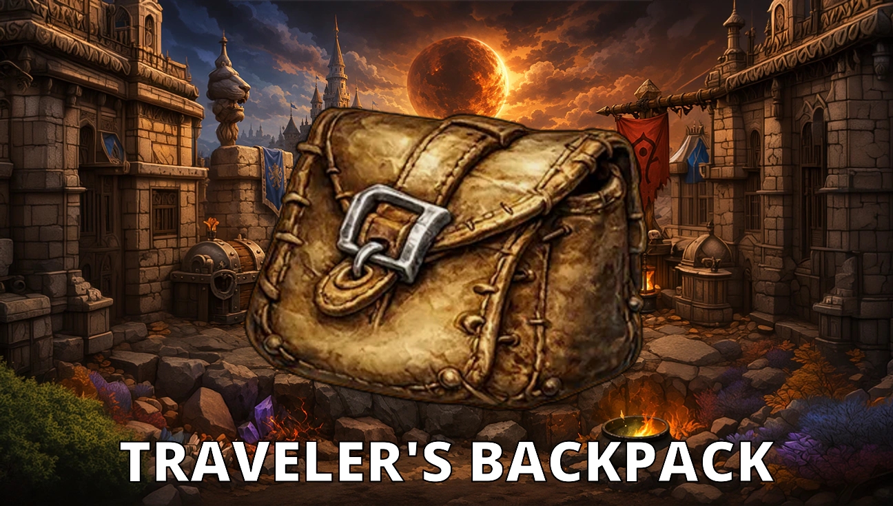 Traveler's Backpack artwork