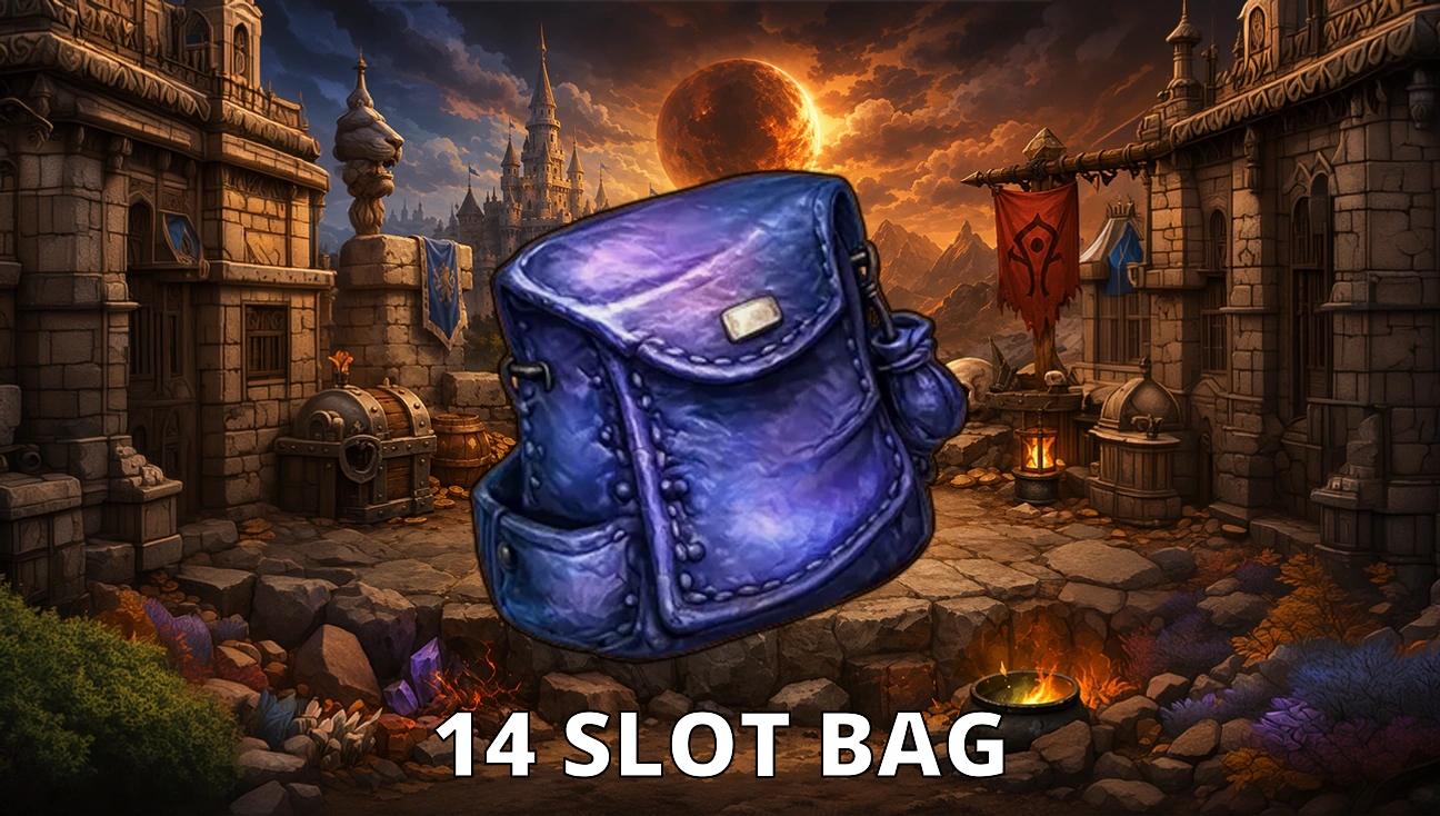 14 Slot Bag artwork
