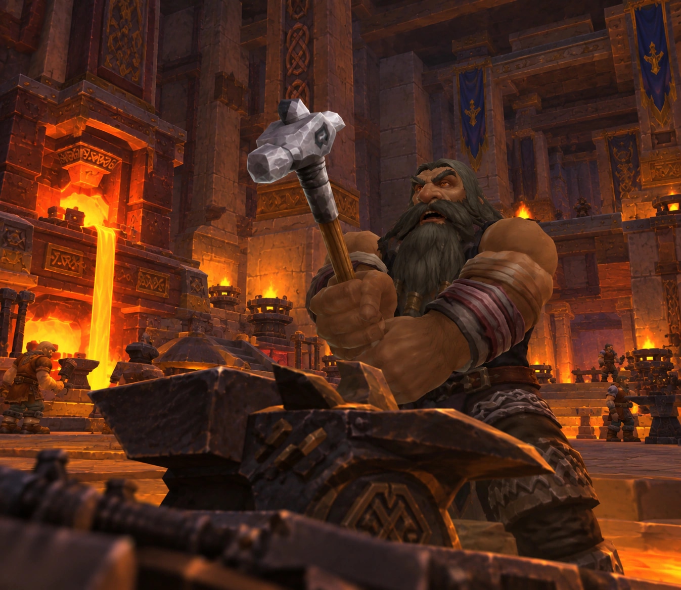 Blacksmithing artwork