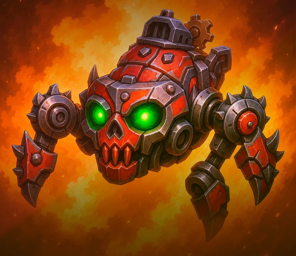 Crimson Shreddertank Mount Boost artwork