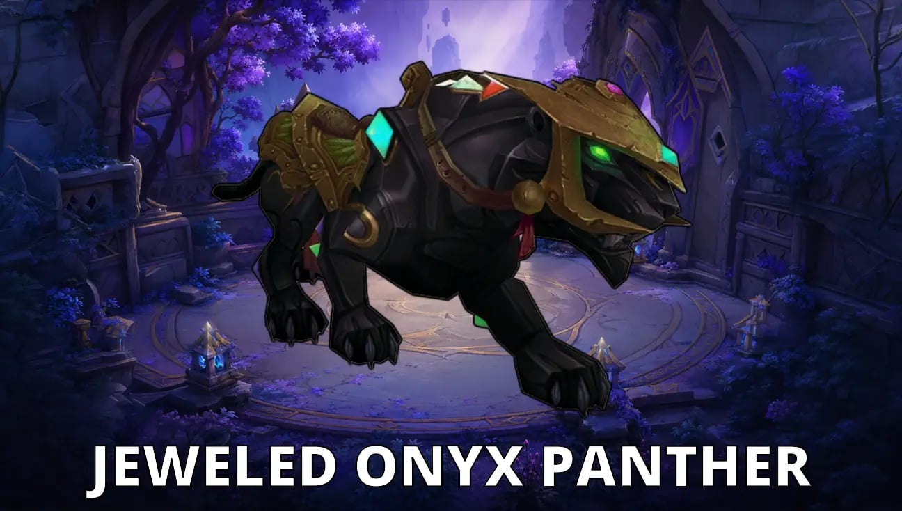 Jeweled Onyx Panther artwork