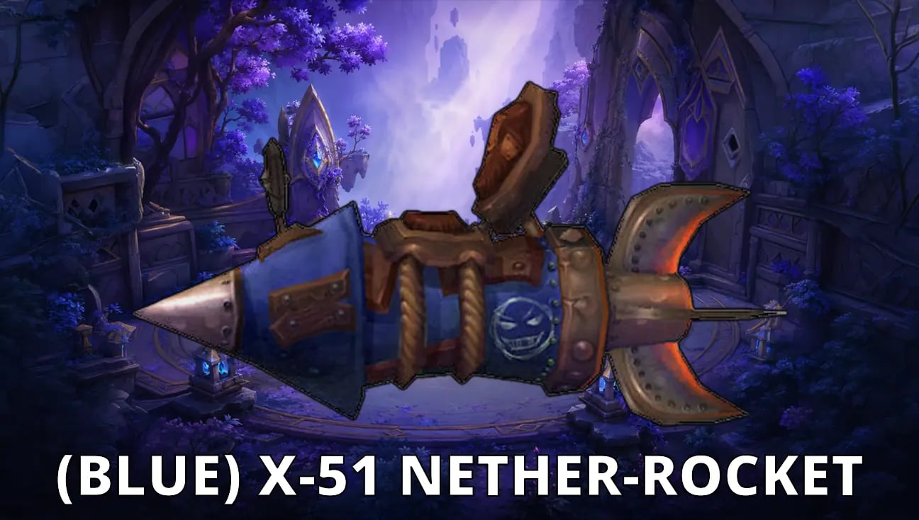 (Blue) X-51 Nether-Rocket artwork